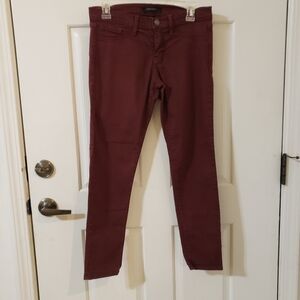 Flying Monkey Maroon Skinny Pants